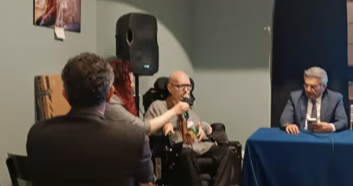 Andrea Venuto intervistato a Cassino